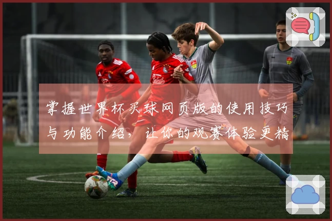 掌握世界杯买球网页版的使用技巧与功能介绍，让你的观赛体验更精彩